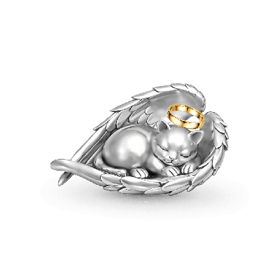 Pet Memorial Cat Charm