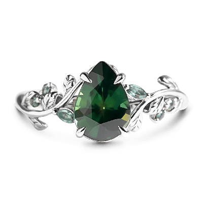 Pear-Cut Engagement Ring