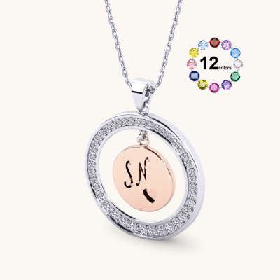 Engraved Necklace for Women