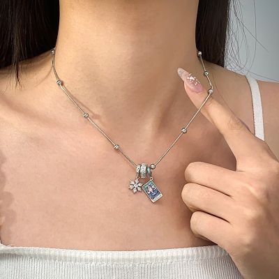 Justice Tarot Necklace Set