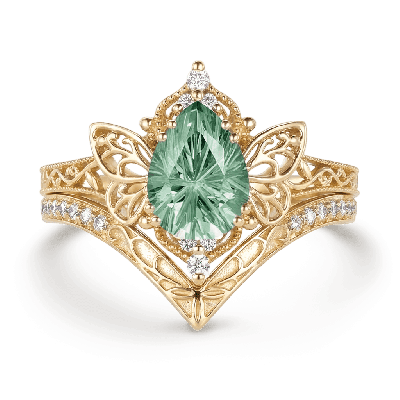 Fairy Butterfly Ring Set