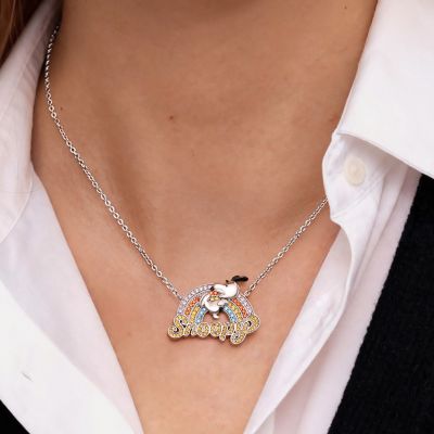 Snoopy Rainbow Necklace