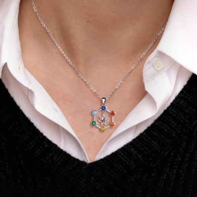 Custom Hexagram Necklace