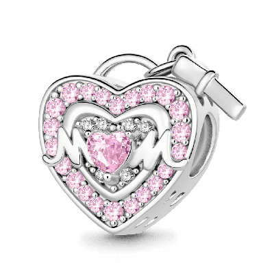 Love Mom Heart Lock Stopper