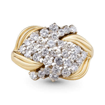 Brilliant Round-Cut Ring