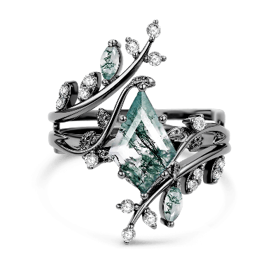 Vine Kite-Cut Ring Set
