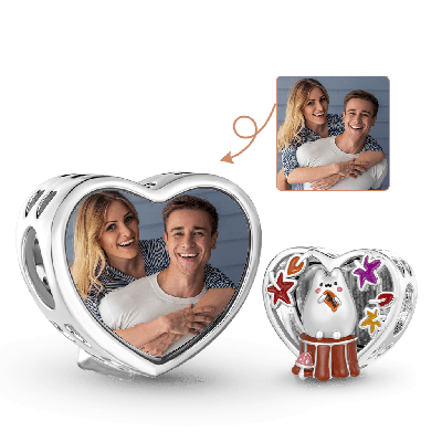 Cat Personalized Photo Charm