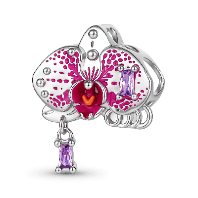 Luscious Orchid Charm