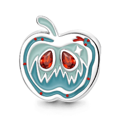 Half An Apple Charm