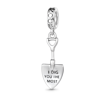 Shovel Engravable Charm