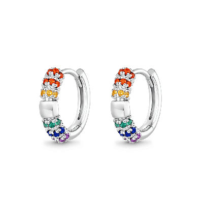 Multicolor Hoop Earrings