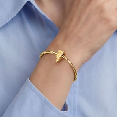 Cheese Mouse Charm