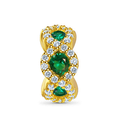 Oval Cut Emerald Stopper